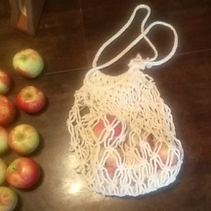 Macrame market bag